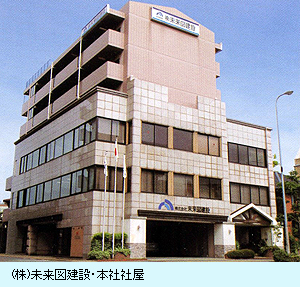 (株)未来図建設・本社社屋