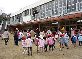 香椎幼稚園の様子