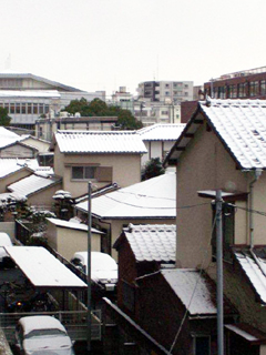 今朝の福岡市内