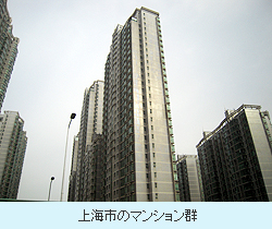 上海市のマンション群