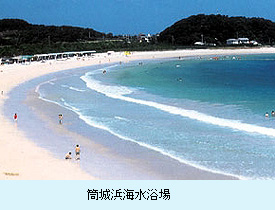 壱岐・筒城浜海水浴場