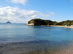 直島の海