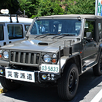 災害派遣車