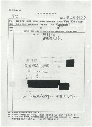 2009年12月　清田信治県議　書籍購入代