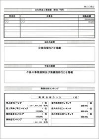 ゼネコンレポートのサンプル04