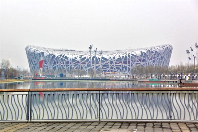 中国 北京 国家体育場 イメージ