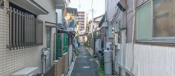 再開発続く「六本松」に昭和の住宅密集地