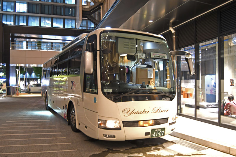 写真1　大手バス事業者と比較しても遜色がないユタカ交通のバス