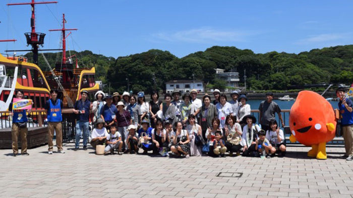 グループで企画したお客様バスツアー　「WAKUWAKU長崎」（2019年）