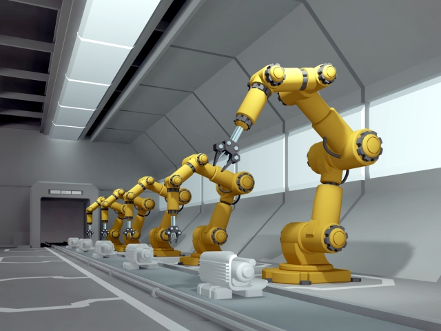 産業用ロボット イメージ
