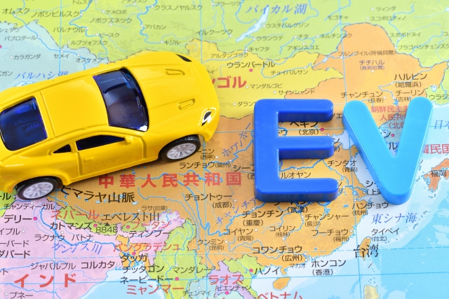 中国 EV イメージ