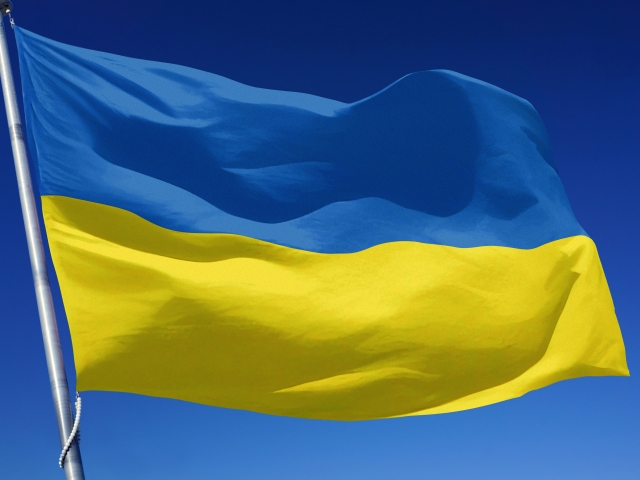 ウクライナ国旗 イメージ