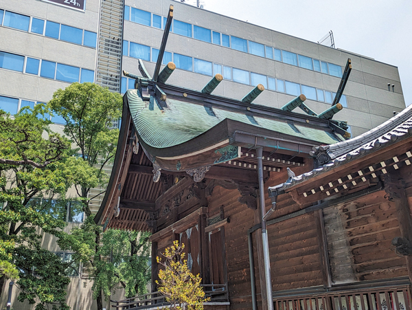 警固神社本殿