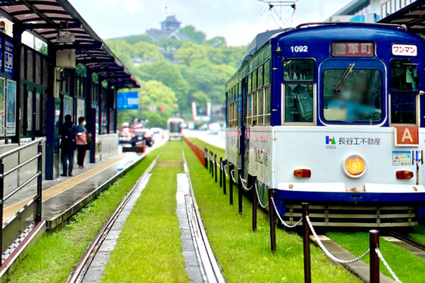 熊本市 路面電車　イメージ