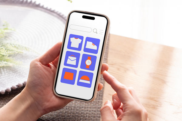 スマホ 通販 イメージ