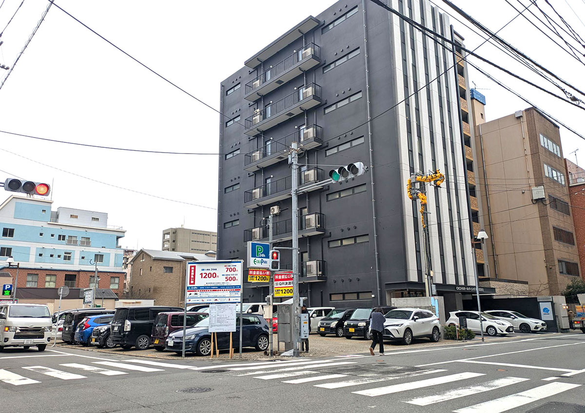 （仮称） 店屋町賃貸マンション計画地