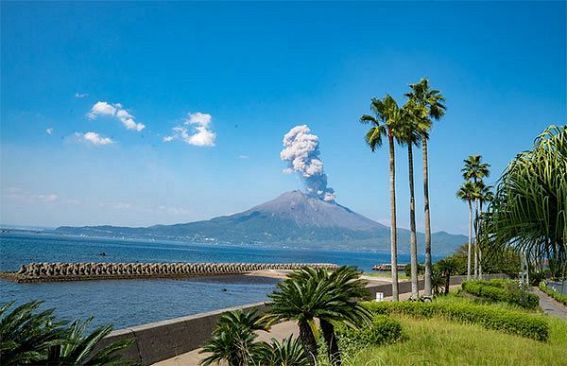  桜島、降灰予報～気象庁発表