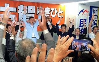 参院選2016福岡選挙区 民進党・古賀之士氏がトップ当選